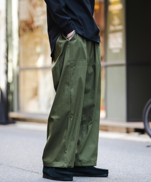 Rocky Monroe（ロッキーモンロー）の「2WAYバルーンワイドストレッチミリタリーベイカーパンツ/カーゴパンツ（カーゴパンツ・メンズ・ベージュ/ホワイト/ブラック/カーキ・M/L/XL）」の21枚目の写真