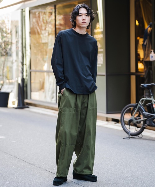 Rocky Monroe（ロッキーモンロー）の「2WAYバルーンワイドストレッチミリタリーベイカーパンツ/カーゴパンツ（カーゴパンツ・メンズ・ベージュ/ホワイト/ブラック/カーキ・M/L/XL）」の22枚目の写真