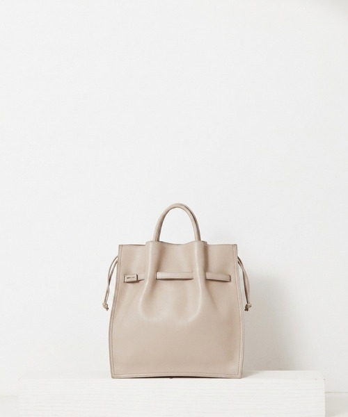 LOWELL things（ロウェル　シングス）の「【TVドラマ使用商品】Swell/2WAYギャザーオープントートBAG L/A4サイズ/13インチPC収納可（トートバッグ・レディース・ブラック/ベージュ/アイボリー/モカ/グレイッシュベージュ/ブラウン・フリー）」の21枚目の写真