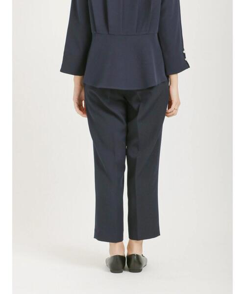 Te chichi（テチチ）の「ダブルクロスパールデザインテーパードパンツ（その他パンツ・レディース・ベージュ/ネイビー・ﾌﾘ-）」の10枚目の写真