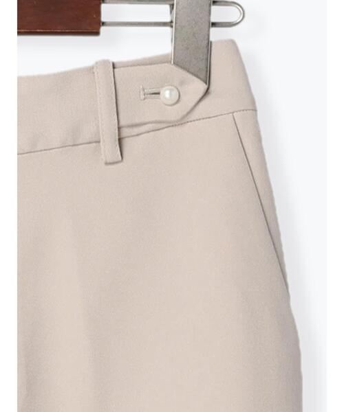 Te chichi（テチチ）の「ダブルクロスパールデザインテーパードパンツ（その他パンツ・レディース・ベージュ/ネイビー・ﾌﾘ-）」の18枚目の写真