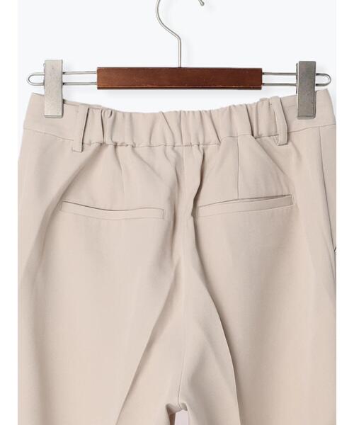 Te chichi（テチチ）の「ダブルクロスパールデザインテーパードパンツ（その他パンツ・レディース・ベージュ/ネイビー・ﾌﾘ-）」の20枚目の写真