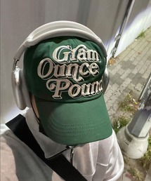 cream creme（クリームクレーム）の「GRAM OUNCE POUND(グラムオンスポンド))/70'S Logo 6-Panel Cap/70S ロゴ 6-パネル キャップ（キャップ）」