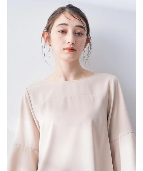 YECCA VECCA(イェッカヴェッカ)の「パンツセットアップ(パンツドレス・レディース・ライトベージュ/ブラック・FREE)」の16枚目の写真