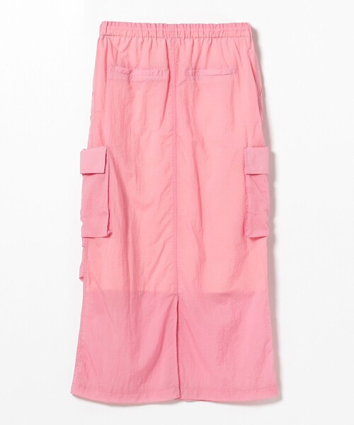B:MING by BEAMS（ビーミングバイビームス）の「撥水 カーゴ スカート（スカート・レディース・ピンク/アイボリー・MEDIUM/SMALL）」の19枚目の写真
