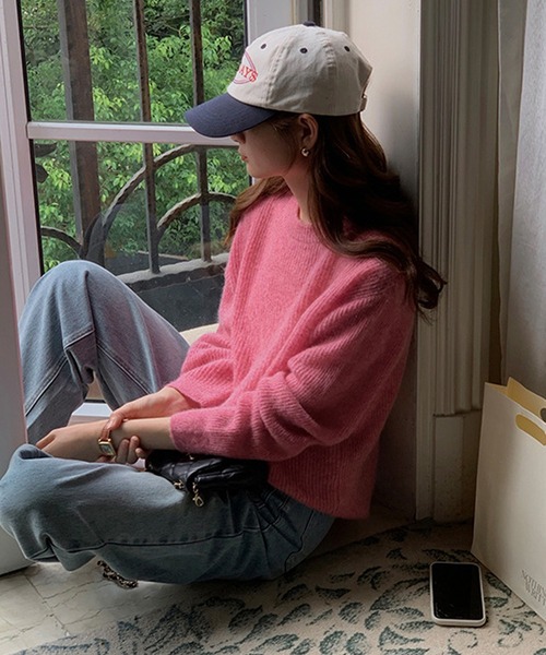 LAFFMO（ラフモ）の「ベイカーポケットデニムパンツ（デニムパンツ・レディース・ライトブルー/ダークブルー・MEDIUM/LARGE）」の21枚目の写真