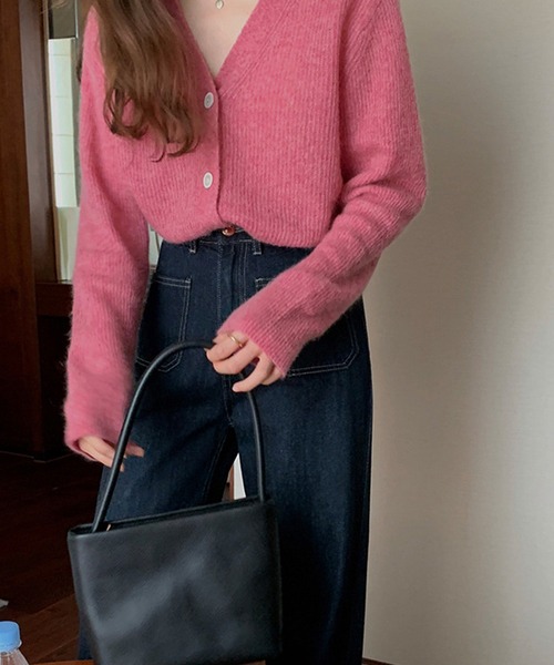 LAFFMO（ラフモ）の「ベイカーポケットデニムパンツ（デニムパンツ・レディース・ライトブルー/ダークブルー・MEDIUM/LARGE）」の11枚目の写真