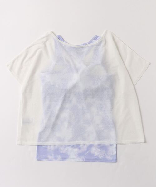 TIGORA（ティゴラ）の「ティゴラ TIGORA タンクトップセットTシャツ（Tシャツ/カットソー・レディース・サーモンピンク/ホワイト/ライラック・XL/L/M/S）」の5枚目の写真