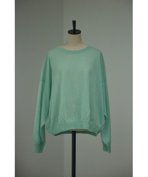 BLACK BY MOUSSY（ブラックバイマウジー）の「sheer knit tops