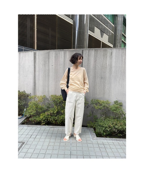 BLACK BY MOUSSY（ブラックバイマウジー）の「sheer knit tops