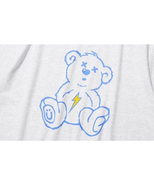 A'GEM/9 × .kom『ISTKUNST/イストクンスト』THUNDER BEAR TEE