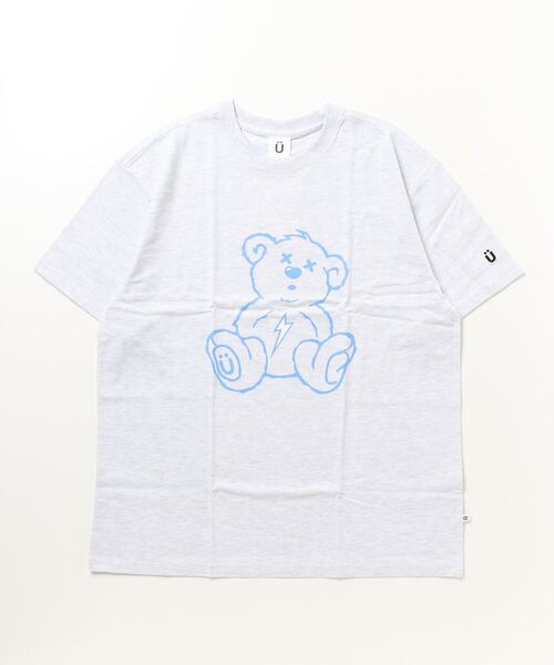 ISTKUNST(イストクンスト)の「A'GEM/9 × .kom『ISTKUNST/イストクンスト』THUNDER BEAR TEE/ サンダー ベア 半袖 カットソー(Tシャツ/カットソー・メンズ・グリーン/ブラック/ホワイト/ライトグレー・M/L)」の19枚目の写真
