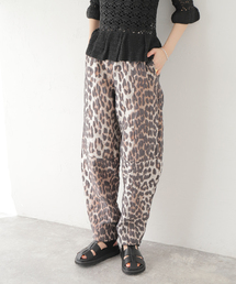 【GANNI / ガニー】 3D Jacquard Elasticated Curve Pant:パンツ