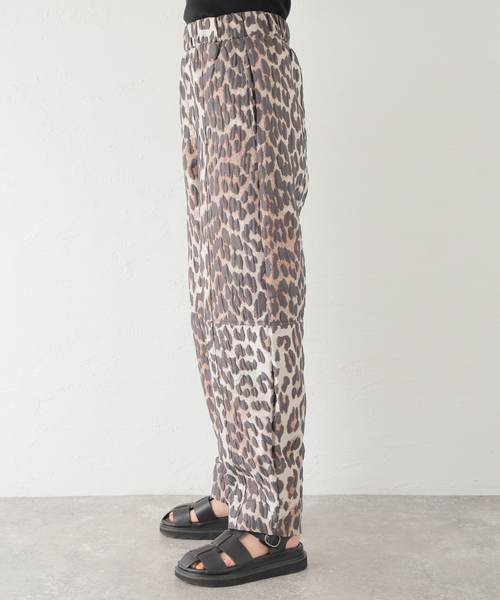 GANNI ガニー　カジュアルパンツ　レギンス　サイズ40 ガニー GANNI GANNI カーブパンツ Cotton Crepe Elasticated