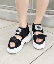 ボリュームソールビジュースポサン