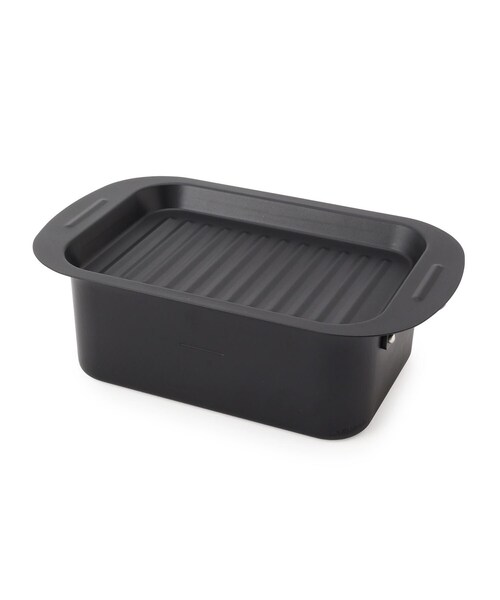 one'sterrace(ワンズテラス)の「チーノ 蓋付き天ぷら鍋 長方型(鍋/フライパン・レディース・ブラック・99)」の1枚目の写真