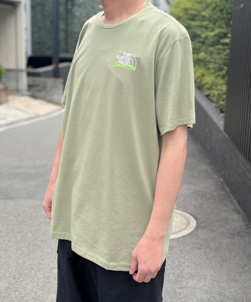THE NORTH FACE(ザノースフェイス)の「【THE NORTH FACE】ノースフェイス Short Sleeve FOUNDATION TEE バックメッセージプリント Tシャツ NF0A55EF(Tシャツ/カットソー・メンズ・ブラック/レッド/グリーン/ブルー・L/M/S)」の10枚目の写真