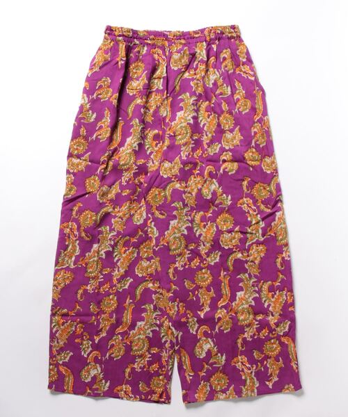 チャイハネ（チャイハネ）の「【チャイハネ】ピンクシーワイドパンツ（その他パンツ・レディース・ブルー/ブラック/ホワイト/オレンジ/パープル・FREE）」の6枚目の写真