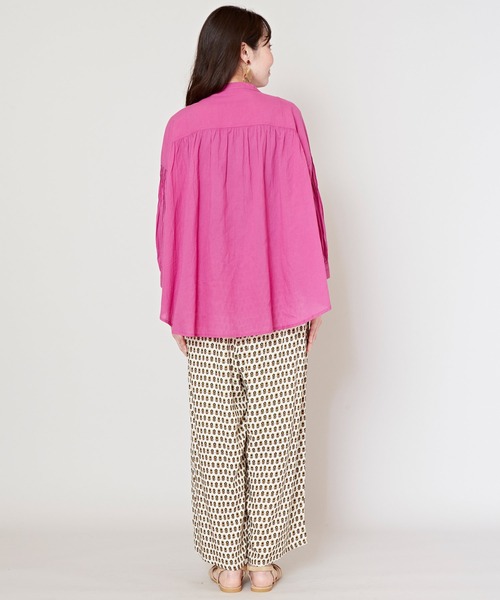 チャイハネ（チャイハネ）の「【チャイハネ】ピンクシーワイドパンツ（その他パンツ・レディース・ブルー/ブラック/ホワイト/オレンジ/パープル・FREE）」の11枚目の写真