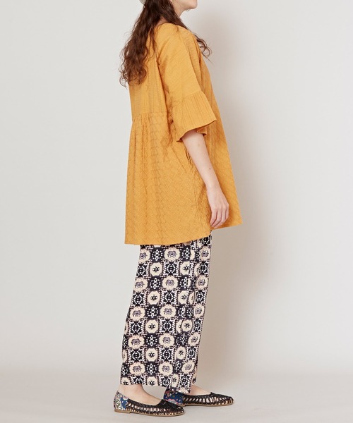 チャイハネ（チャイハネ）の「【チャイハネ】ピンクシーワイドパンツ（その他パンツ・レディース・ブルー/ブラック/ホワイト/オレンジ/パープル・FREE）」の18枚目の写真