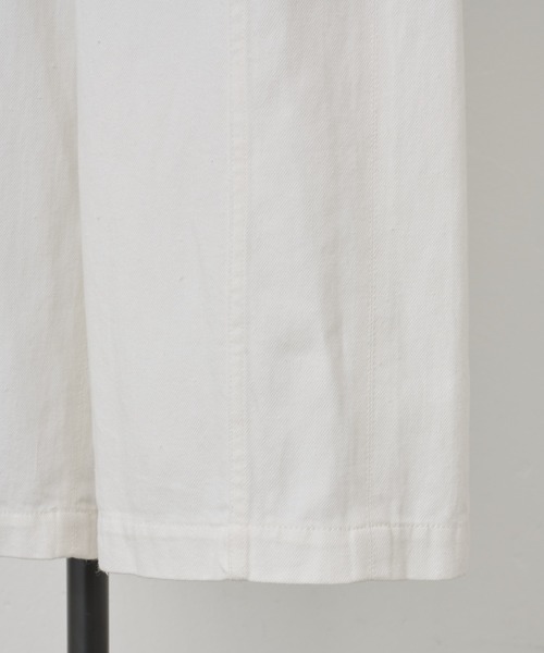 BEARDSLEY（ビアズリー）の「綿麻デニムハイライズパンツ（デニムパンツ・レディース・ホワイト・FREE）」の17枚目の写真