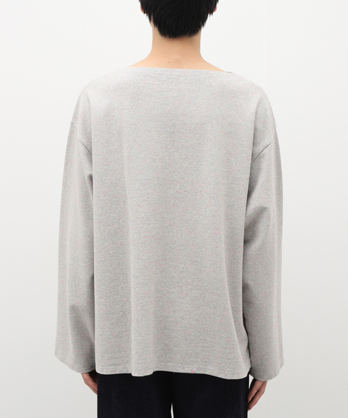 LENO BASQUE SHIRT バスクシャツ サイズ2 定価22000円 ボーダー長袖Ｔシャツ カットソー ロンＴ ホワイト ブルー リノ 5-0323M 250904 LENO (リノ) BASQUE SHIRT / バスクシャツ