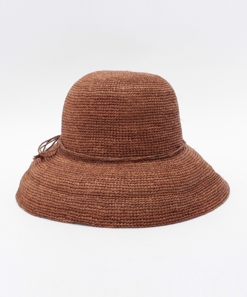 grove（グローブ）の「ラフィアツバ広ハット（ハット・レディース・ブラウン/ベージュ・00）」の3枚目の写真
