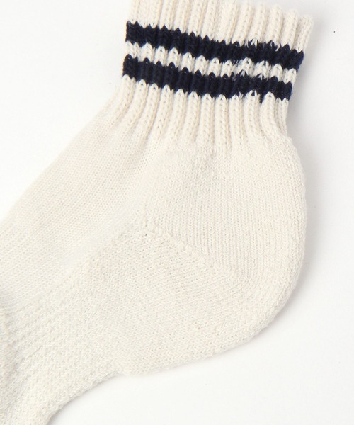 BAYFLOW（ベイフロー）の「【Healthknit(ヘルスニット）】シンカー3Pソックス(KIDS)（ソックス/靴下・キッズ・オフホワイト・LARGE/MEDIUM）」の5枚目の写真