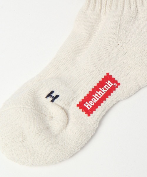 BAYFLOW（ベイフロー）の「【Healthknit(ヘルスニット）】シンカー3Pソックス(KIDS)（ソックス/靴下・キッズ・オフホワイト・LARGE/MEDIUM）」の2枚目の写真