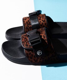 【限定展開】FREAK'S STORE OUTDOORS/フリークスアウトドアーズ バックルストラップ スライドサンダル/シャワーサンダル