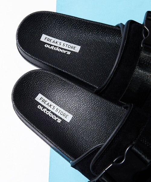 FREAK'S STORE（フリークスストア）の「【限定展開】FREAK'S STORE OUTDOORS/フリークスアウトドアーズ バックルストラップ スライドサンダル/シャワーサンダル（サンダル・メンズ・ブラック/ベージュ/オリーブ/グレー/レオパード/その他15・23.0cm/24.0cm/25.0cm/26.0cm/27.0cm/28.0cm）」の15枚目の写真