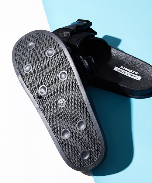 FREAK'S STORE（フリークスストア）の「【限定展開】FREAK'S STORE OUTDOORS/フリークスアウトドアーズ バックルストラップ スライドサンダル/シャワーサンダル（サンダル・メンズ・ブラック/ベージュ/オリーブ/グレー/レオパード/その他15・23.0cm/24.0cm/25.0cm/26.0cm/27.0cm/28.0cm）」の9枚目の写真