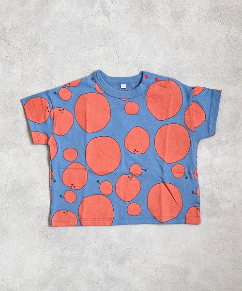 HOGAN RANCH WEAR（ホーガンランチウエア）の「ソウガラTシャツ(kids/XS～LL）（Tシャツ/カットソー・キッズ・ラベンダー/ストライプ/イエロー/オレンジ/ピンク/レッド/ブラック/オフホワイト・XS/S/M/L/LL）」の6枚目の写真