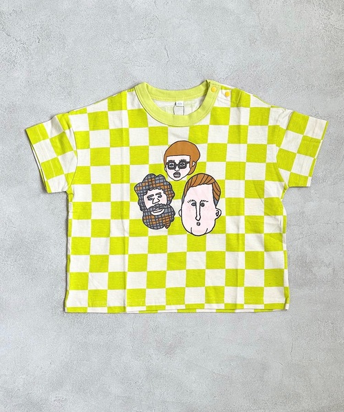 HOGAN RANCH WEAR（ホーガンランチウエア）の「ソウガラTシャツ(kids/XS～LL）（Tシャツ/カットソー・キッズ・ラベンダー/ストライプ/イエロー/オレンジ/ピンク/レッド/ブラック/オフホワイト・XS/S/M/L/LL）」の4枚目の写真