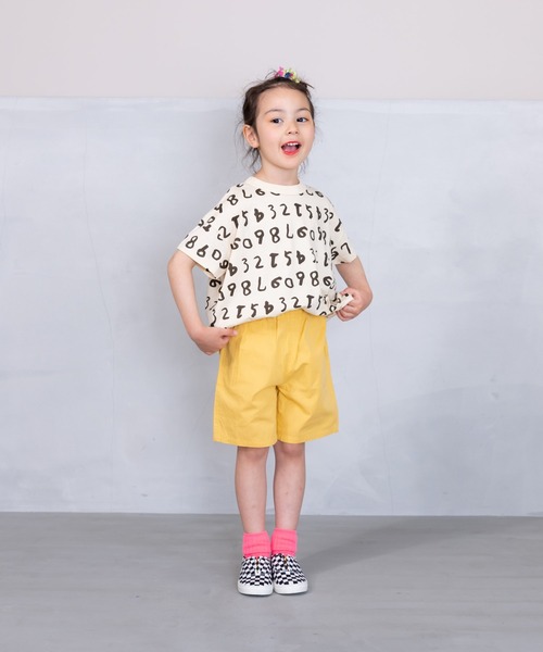 HOGAN RANCH WEAR（ホーガンランチウエア）の「ソウガラTシャツ(kids/XS～LL）（Tシャツ/カットソー・キッズ・ラベンダー/ストライプ/イエロー/オレンジ/ピンク/レッド/ブラック/オフホワイト・XS/S/M/L/LL）」の13枚目の写真