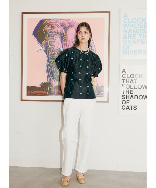 COEL コエル 24SS カットジャガードチェックブラウスシャツ 184103010 ブラック F ITHYK0YNM2I2 楽天市場】COEL コエル 24SS カットジャガードチェックブラウス