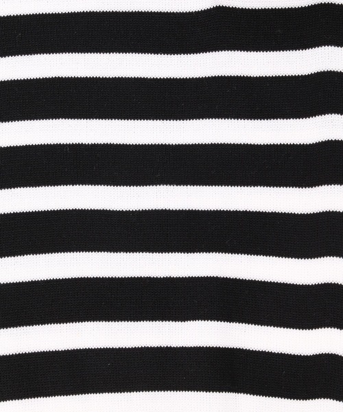 PHILLY（フィリー）の「ボーダーニットポロ（ニット/セーター・レディース・ベージュ/ネイビー/ブラック・FREE）」の12枚目の写真