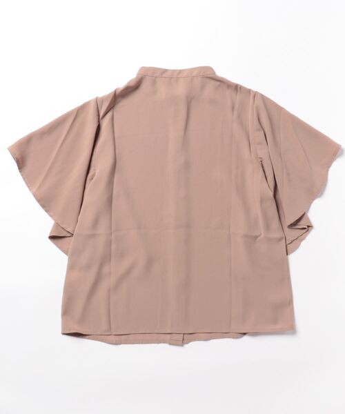 KOBE LETTUCE(コウベレタス)の「袖フリルブラウス(シャツ/ブラウス・レディース・ブラック/ブラック系その他/ベージュ系その他/ブラック系その他2/モカ/ブルー系その他/オフホワイト・FREE)」の8枚目の写真