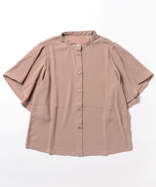 KOBE LETTUCE(コウベレタス)の「袖フリルブラウス(シャツ/ブラウス・レディース・ブラック/ブラック系その他/ベージュ系その他/ブラック系その他2/モカ/ブルー系その他/オフホワイト・FREE)」の14枚目の写真