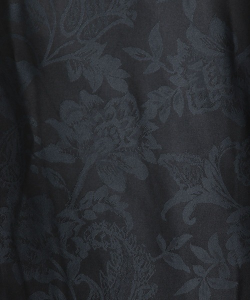 HARE(ハレ)の「【SETUP対応】ドレープジャガードフラワーシャツ(HARE)(シャツ/ブラウス・メンズ・ブラウン/グレー/ブラック・FREE)」の16枚目の写真