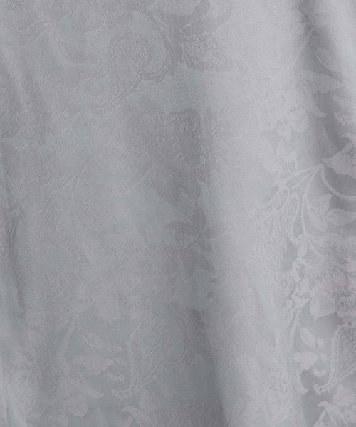 HARE(ハレ)の「【SETUP対応】ドレープジャガードフラワーシャツ(HARE)(シャツ/ブラウス・メンズ・ブラウン/グレー/ブラック・FREE)」の6枚目の写真