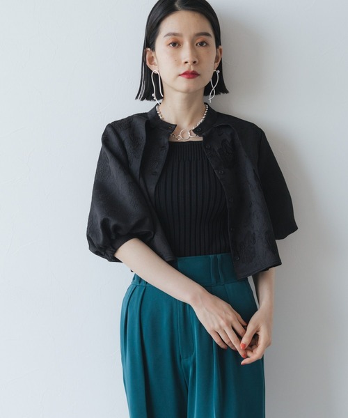 HARE（ハレ）の「ジャガードショートシャツ(HARE)（シャツ
