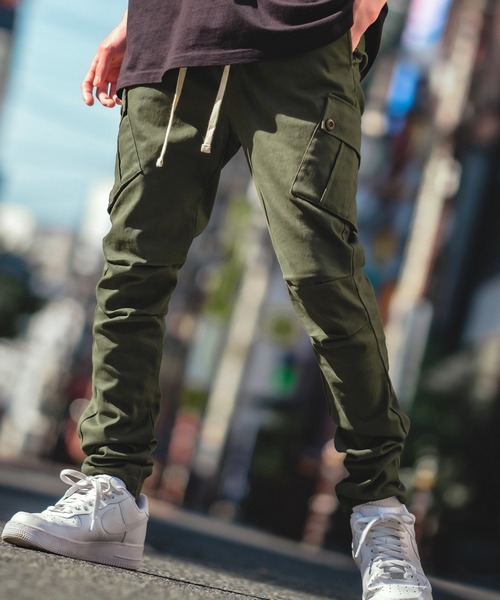 improves(インプローブス)の「【improves】スリム テーパード カーゴパンツ(カーゴパンツ・メンズ・ブラック/カーキ・LARGE/X-LARGE/MEDIUM)」の9枚目の写真