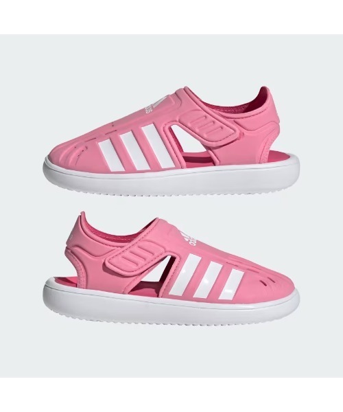 adidas（アディダス）の「《adidas》SWIMWATERSANDALC（サンダル・キッズ・ブラック×ホワイト/ブルー/ホワイト×ピンク/ピンク・20.0cm/19.0cm/22.0cm/18.0cm/21.0cm/17.0cm）」の9枚目の写真