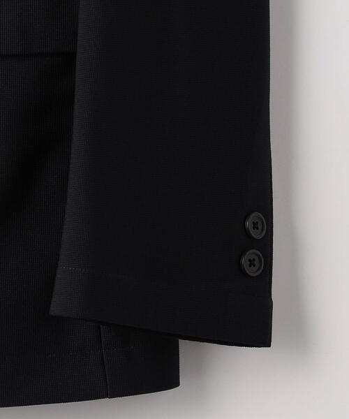 green label relaxing（グリーンレーベルリラクシング）の「ハイツイスト トリコット 2B ジャケット -防シワ・ストレッチ-（テーラードジャケット・メンズ・ダークグレー/ネイビー/ベージュ・S/M/L/XL）」の8枚目の写真