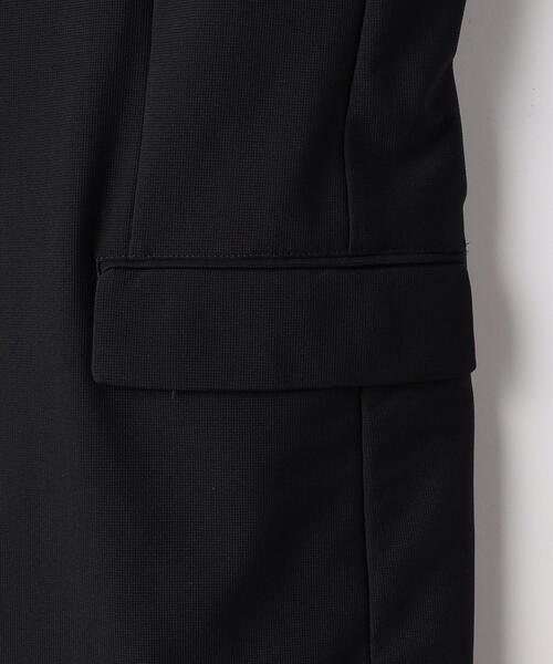 green label relaxing（グリーンレーベルリラクシング）の「ハイツイスト トリコット 2B ジャケット -防シワ・ストレッチ-（テーラードジャケット・メンズ・ダークグレー/ネイビー/ベージュ・S/M/L/XL）」の17枚目の写真