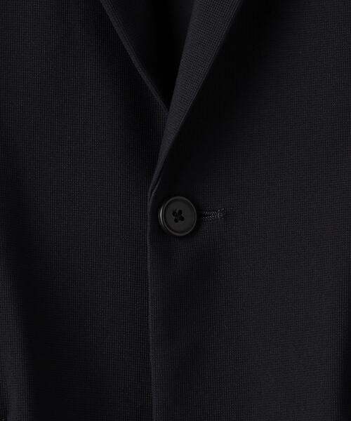 green label relaxing（グリーンレーベルリラクシング）の「ハイツイスト トリコット 2B ジャケット -防シワ・ストレッチ-（テーラードジャケット・メンズ・ダークグレー/ネイビー/ベージュ・S/M/L/XL）」の9枚目の写真