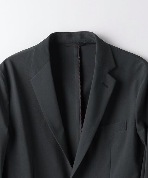 green label relaxing（グリーンレーベルリラクシング）の「ハイツイスト トリコット 2B ジャケット -防シワ・ストレッチ-（テーラードジャケット・メンズ・ダークグレー/ネイビー/ベージュ・S/M/L/XL）」の18枚目の写真