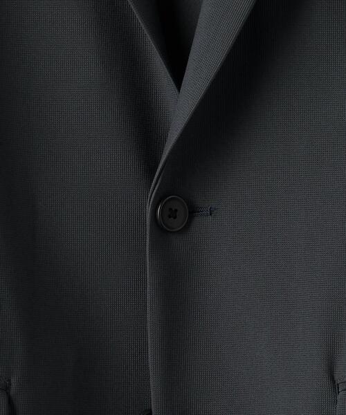 green label relaxing（グリーンレーベルリラクシング）の「ハイツイスト トリコット 2B ジャケット -防シワ・ストレッチ-（テーラードジャケット・メンズ・ダークグレー/ネイビー/ベージュ・S/M/L/XL）」の15枚目の写真
