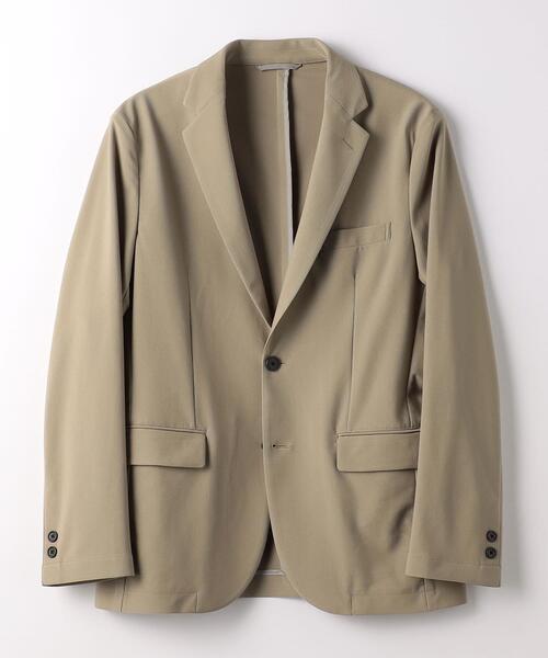 green label relaxing（グリーンレーベルリラクシング）の「ハイツイスト トリコット 2B ジャケット -防シワ・ストレッチ-（テーラードジャケット・メンズ・ダークグレー/ネイビー/ベージュ・S/M/L/XL）」の12枚目の写真